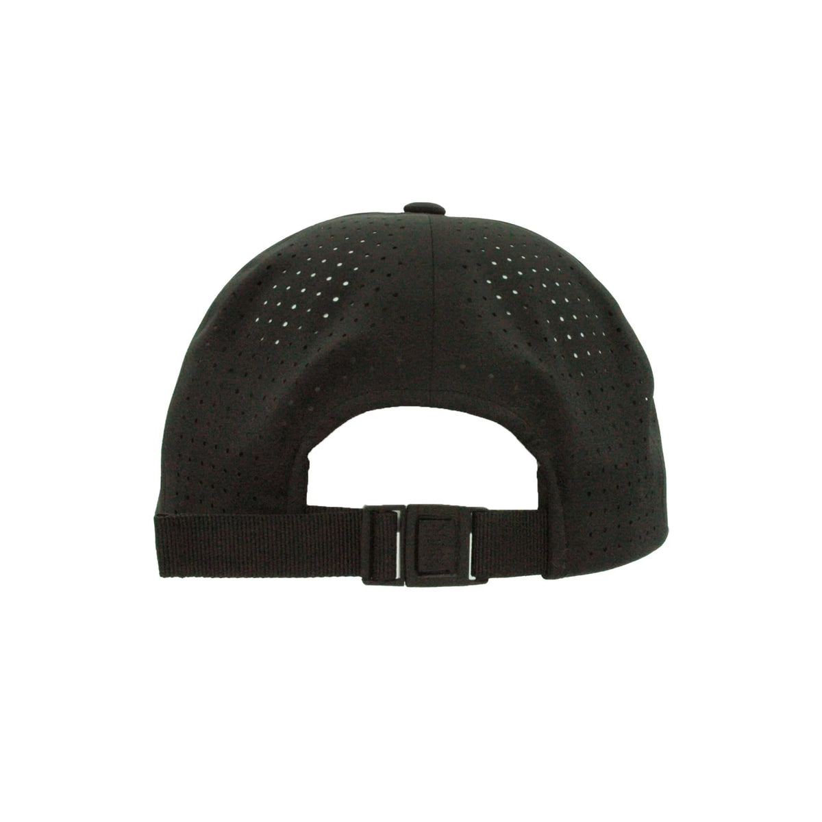 Flexfit Delta Black Perforated Cap with Adjustable Fit – Pave-Sports.com