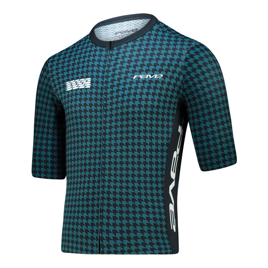 Puncheur SS Jersey — Checked — on mannequin