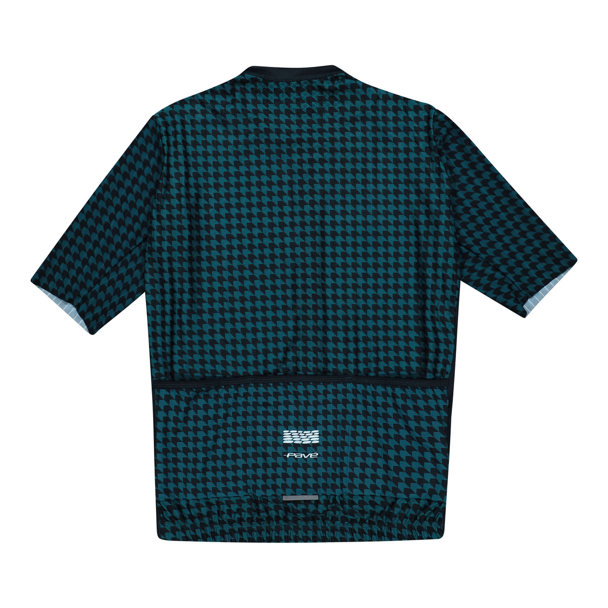 Puncheur SS Jersey — Checked — flat lay
