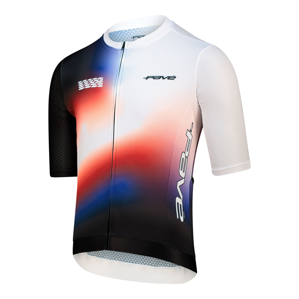 Puncheur SS Jersey — Ombre — on mannequin